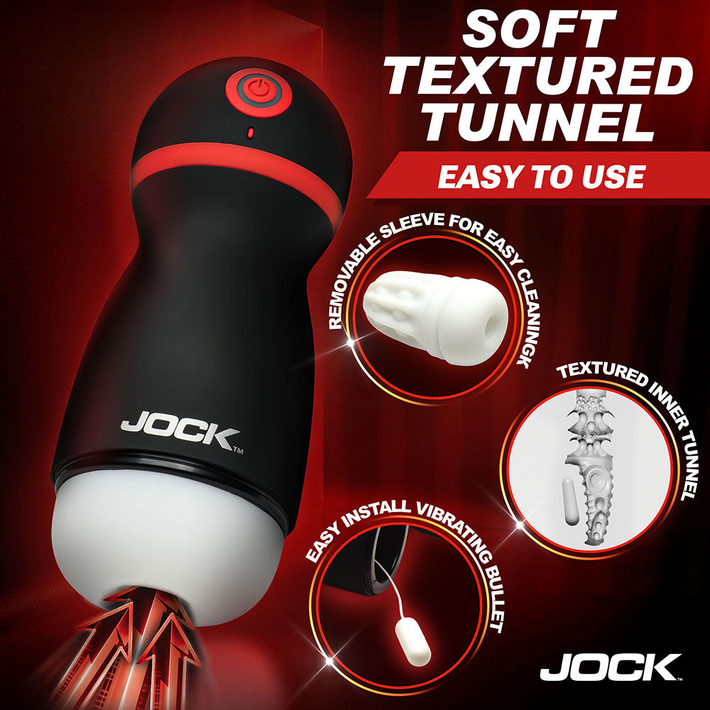JOCK Advanced Sucking & Vibrating Masturbator