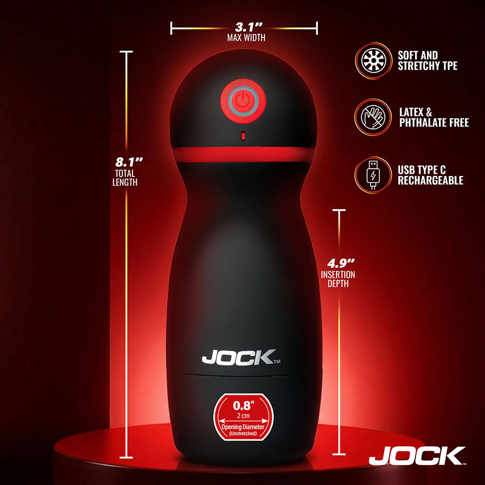 JOCK Advanced Sucking & Vibrating Masturbator
