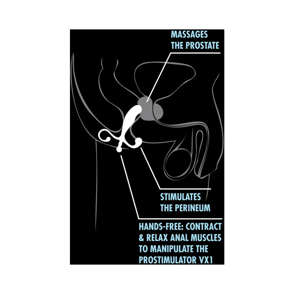 Performance ProStimulator VX1 Prostate Massager Black