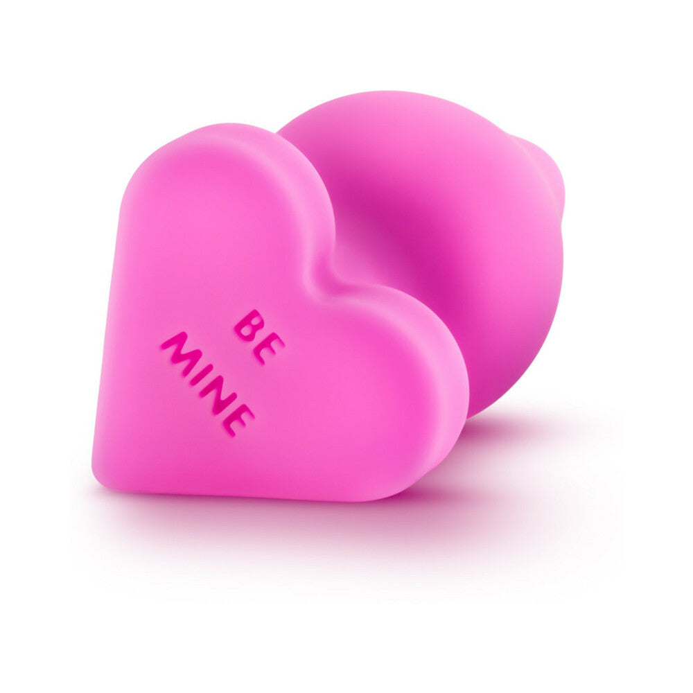 Play with Me Naughty Candy Hearts 'Be Mine' Anal Plug Pink