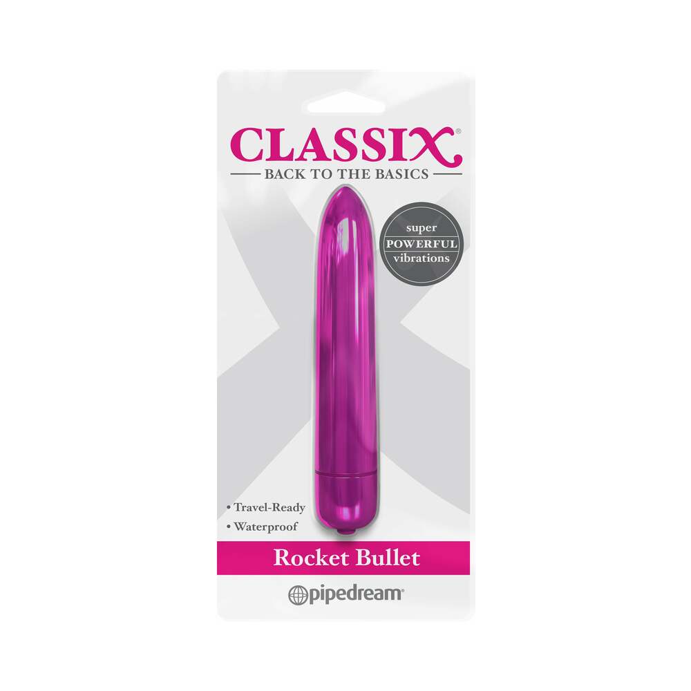 Classix Rocket Bullet Vibrator Pink