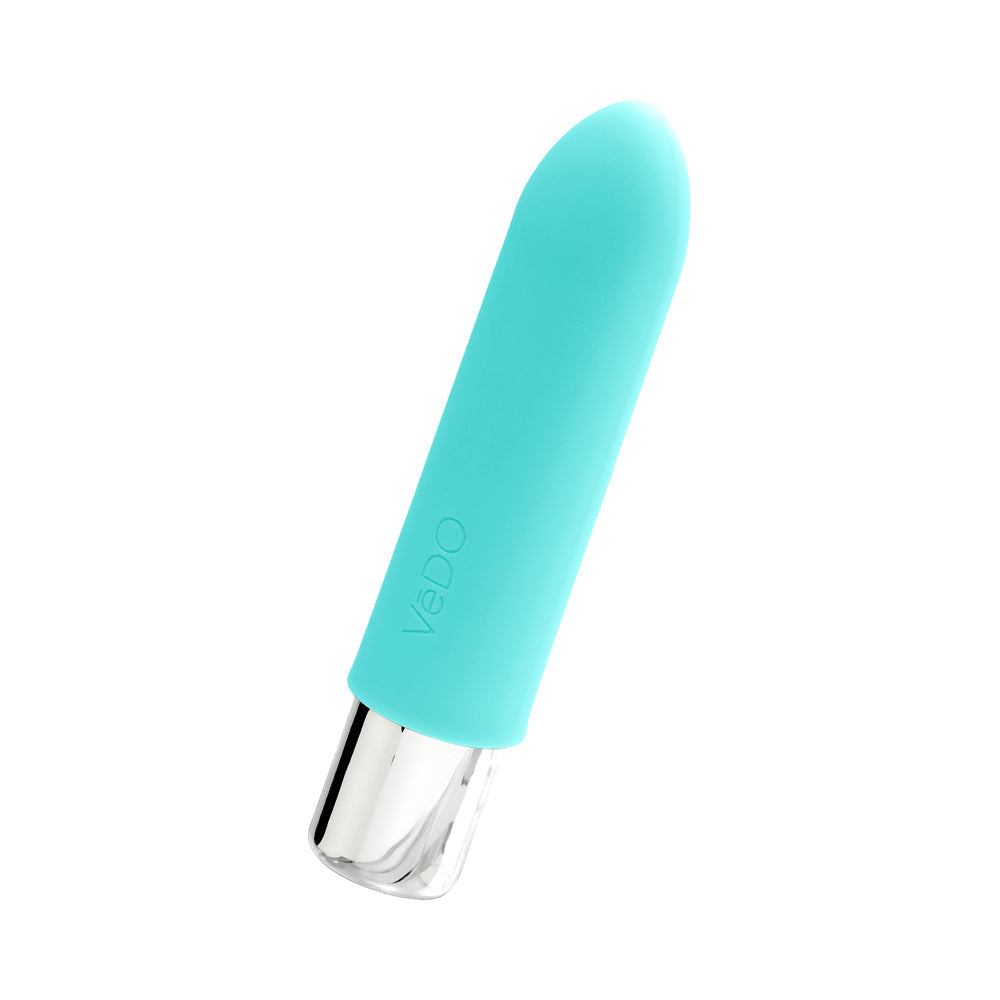 VeDO Bam Mini Rechargeable Bullet Vibe - Tease Me Turquoise