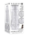 Gender X Double Fantasy Stroker - Clear