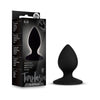 Temptasia 'Slut' Silicone Anal Plug Black