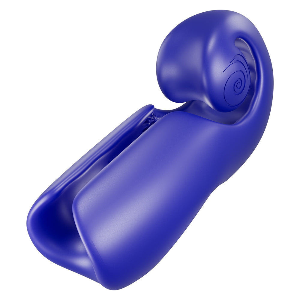 SVibe Snail Evo Rechargeable Masturbator Navy