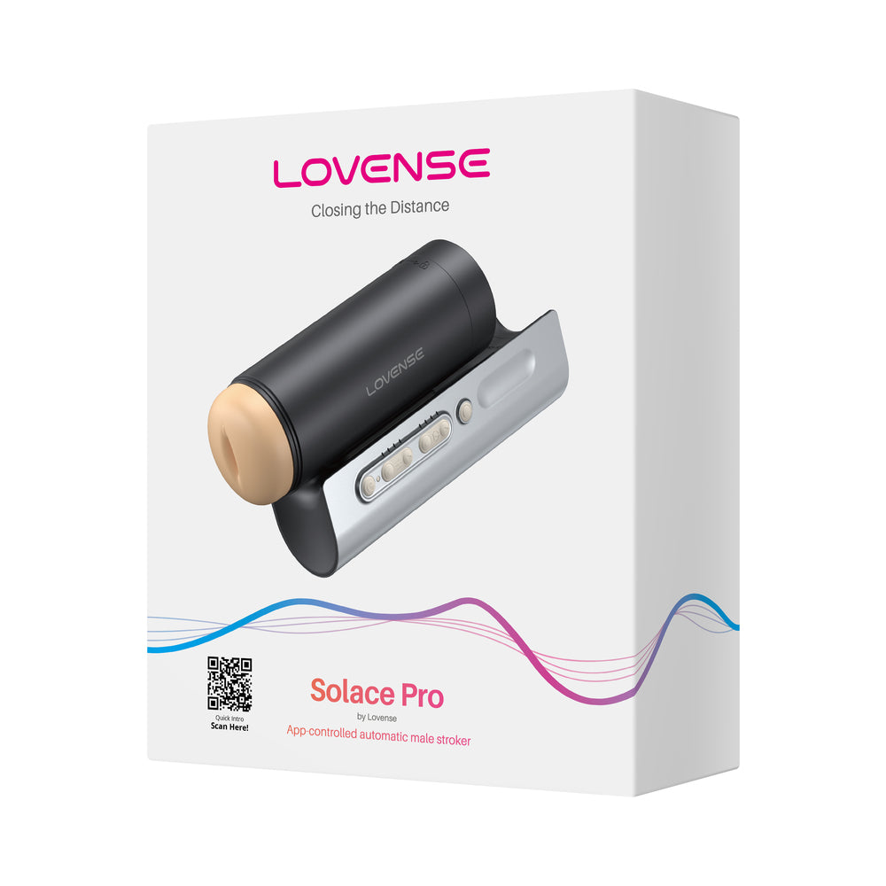 Lovense Solace Pro App-Controlled Thrusting Masturbator