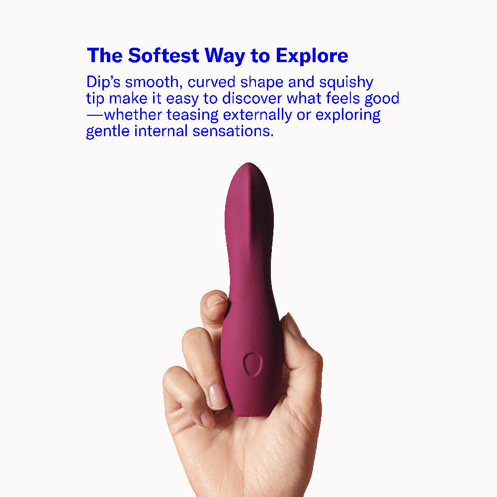 Dame Dip 2.0 Classic Vibrator Plum