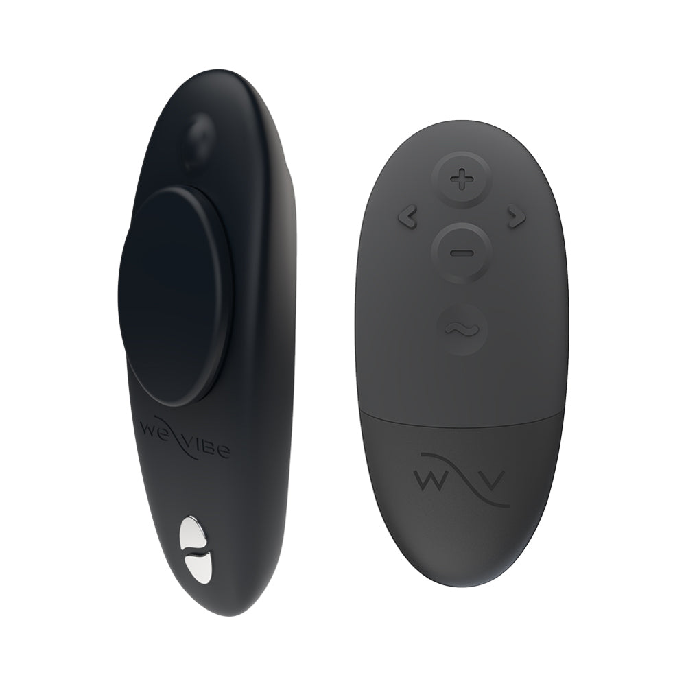 We-Vibe Moxie+ Wearable Clitoral Vibrator Satin Black