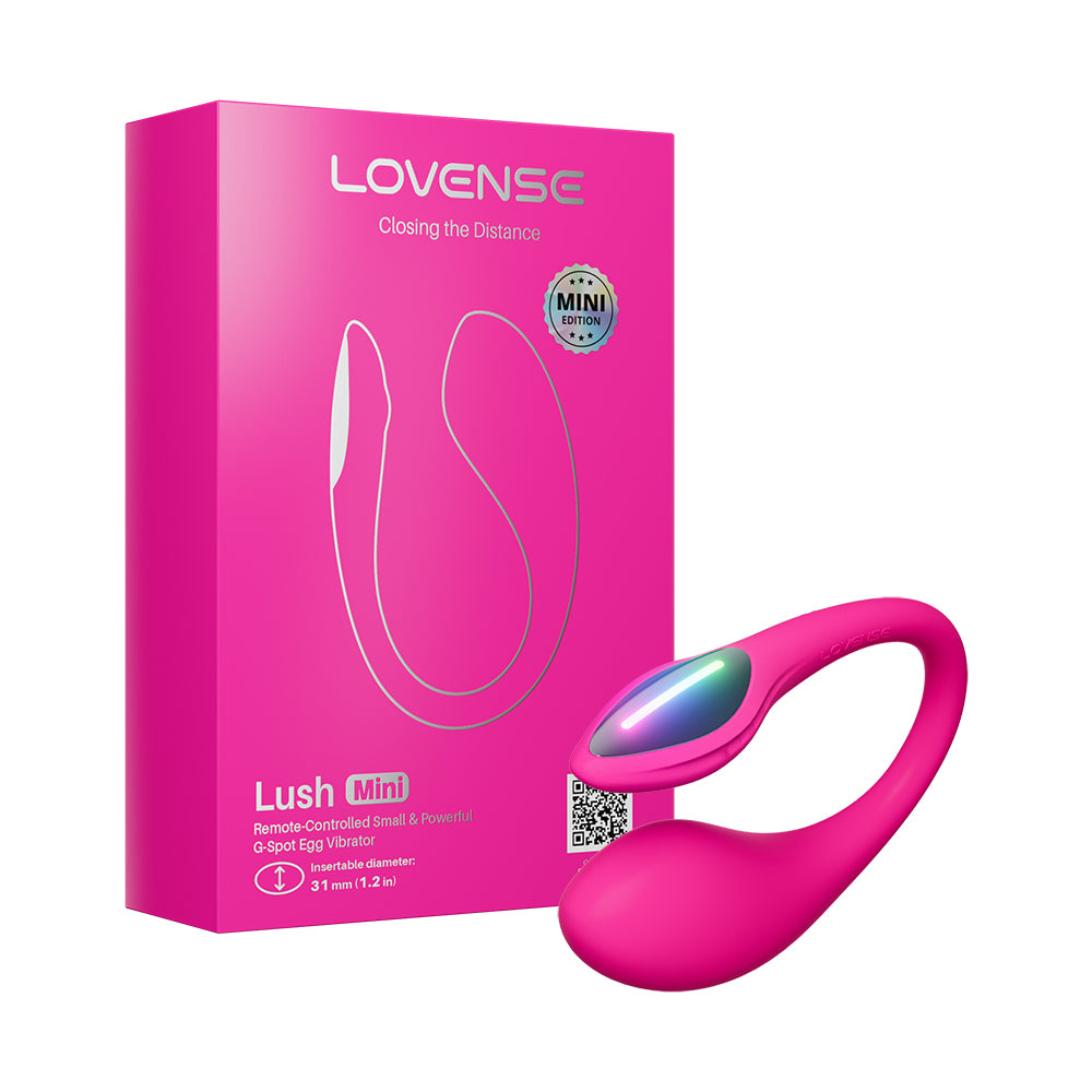 Lovense Lush Mini App-Controlled G-Spot Egg Vibrator