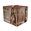 Xkin Bodyforms Lux Arden Dual Entry Vibrating Masturbator Tan