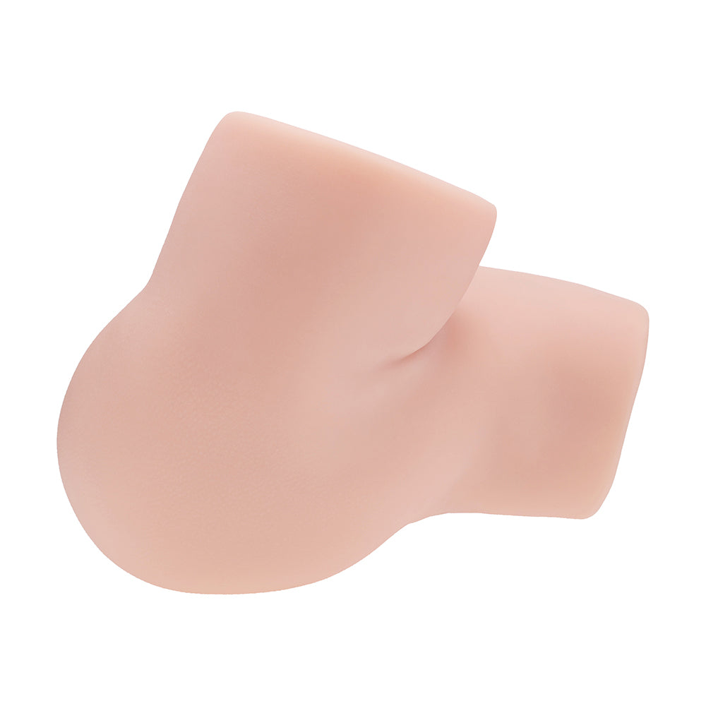 Xkin Bodyforms Vera Dawn Dual Entry Vibrating Masturbator Beige