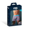 Male Power So Cumfy Gingham Boxer Brief Turquoise L