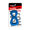 Hunkyjunk Boomerang Double-Ring Cockring & Nut-Tugger Teal Fizz