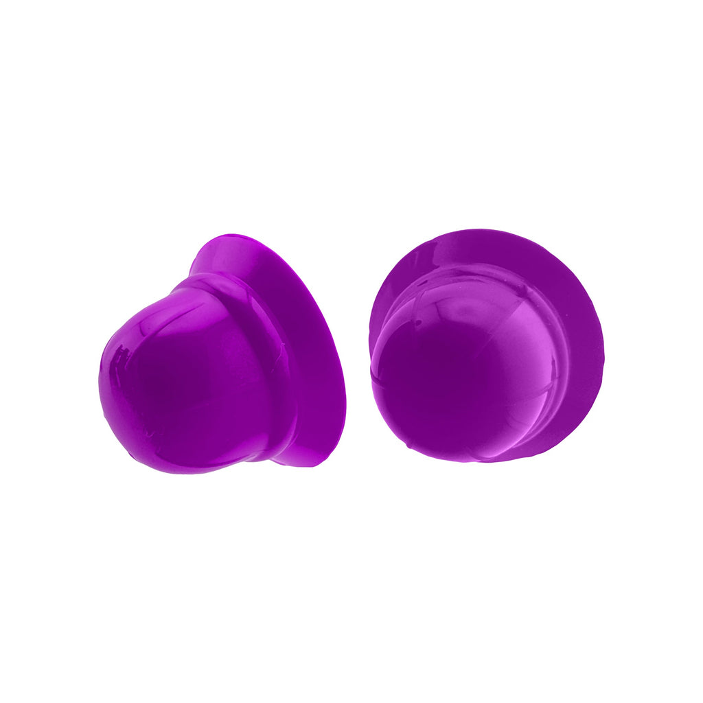 Hunkyjunk Nano Nips "Just The Tip" Nipple-Nubs Purple Silicone