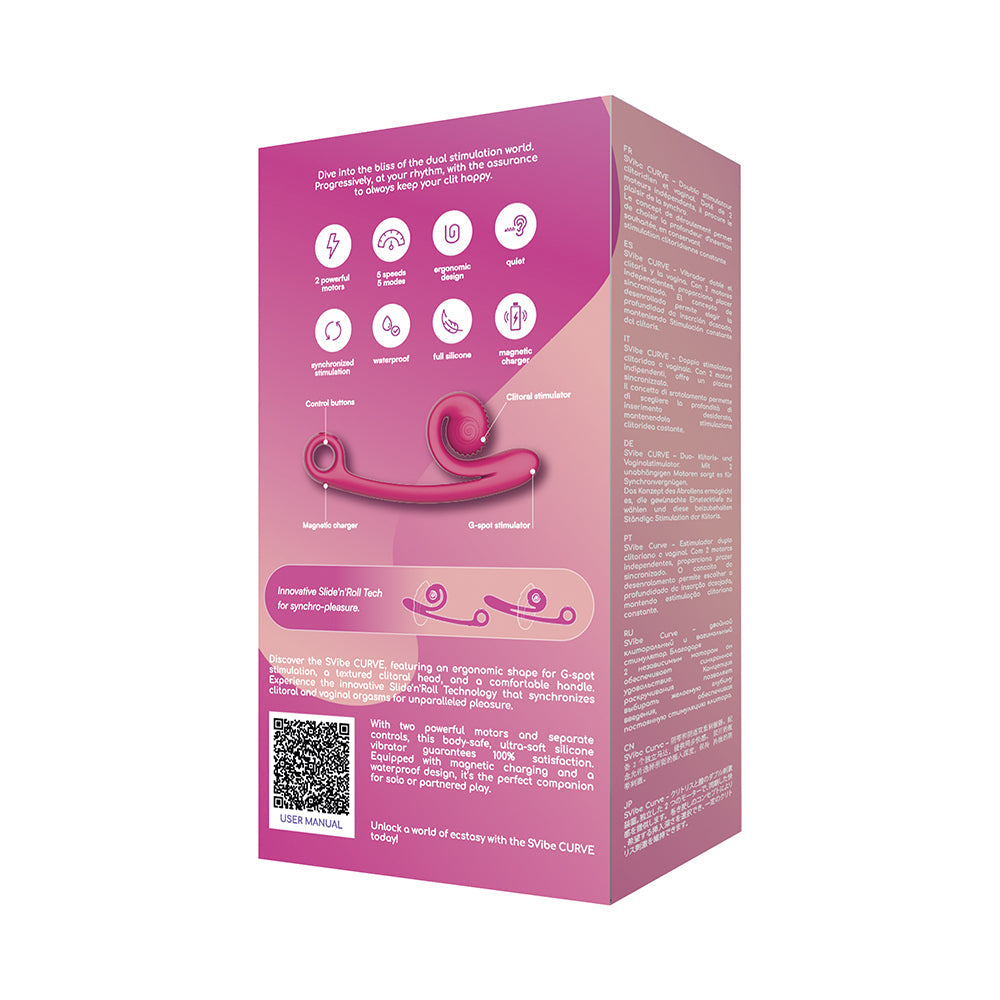 SVibe Snail Curve Pink