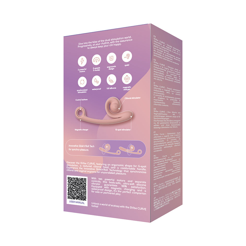 SVibe Snail Curve Peach
