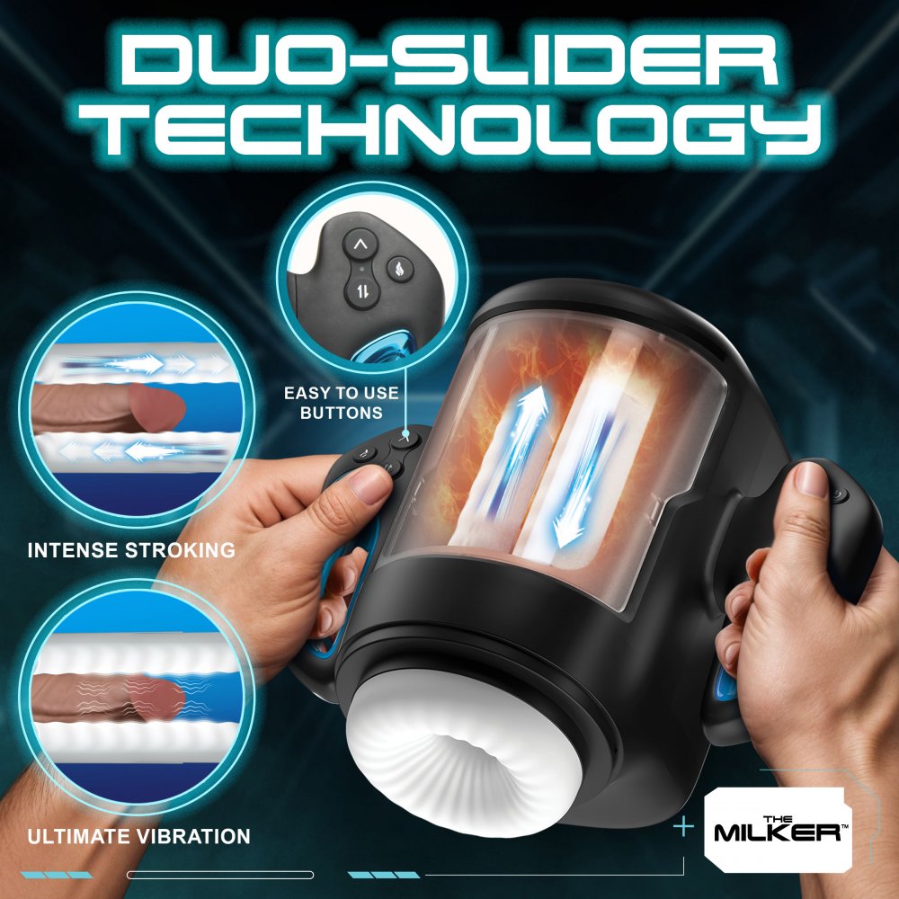 The Milker Cyber Milker Rechargeable Masturbator