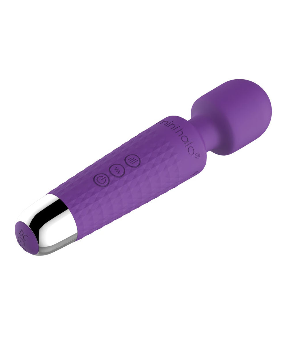 Mini Halo Wireless 20X Wand Vibrator – Amethyst