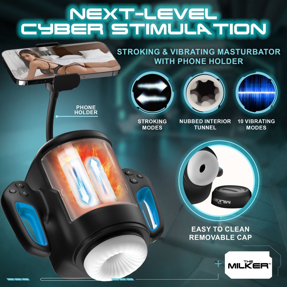 The Milker Cyber Milker Rechargeable Masturbator